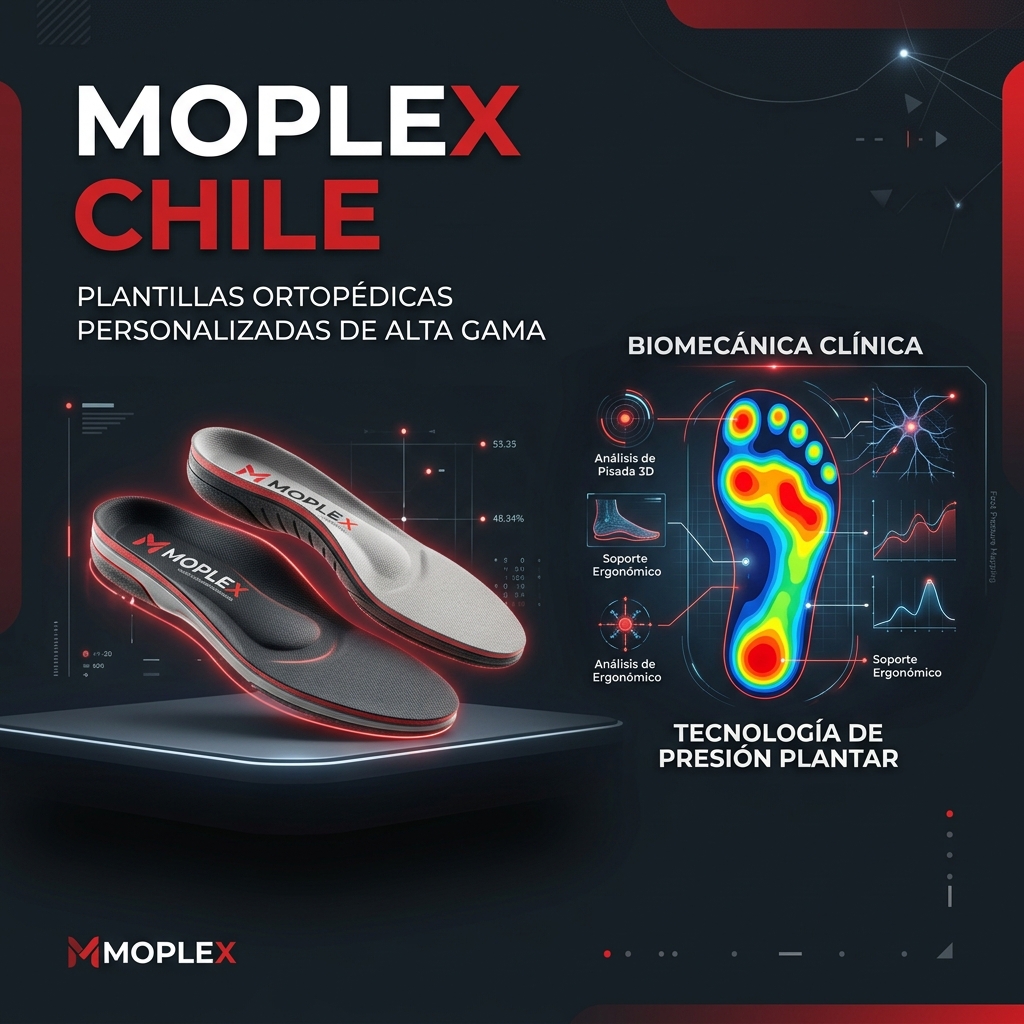 Moplex Decoder Plantillas Ortopédicas Personalizadas y Análisis Biomecánico | Moplex Chile